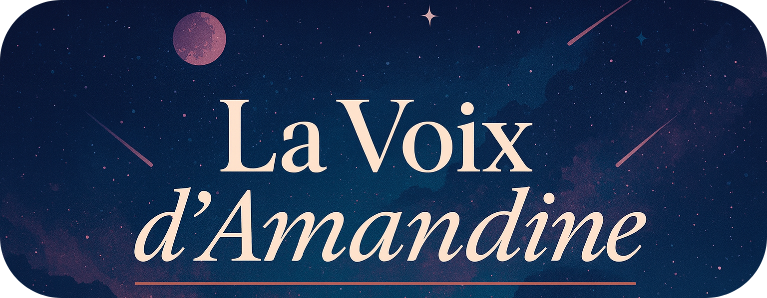 Logo « La Voix d’Amandine »